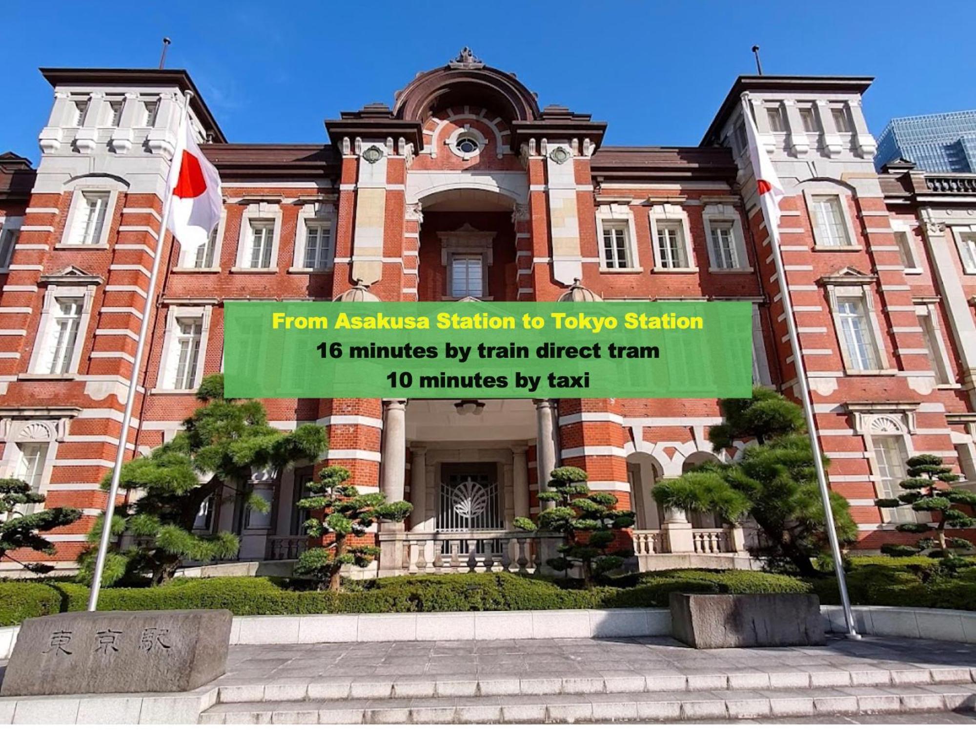 Apartament 浅草寺3分 浅草駅6分 寝室+リビング2-4人 スカイツリービュー 駅近 成田空港&羽田空港直通 Tokio Zewnętrze zdjęcie